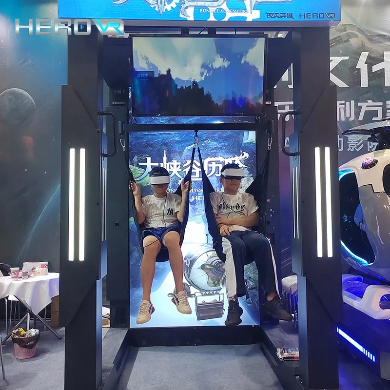 HEROVR Commercial Ride Children Bungee Jumping Equipment Eagle Flight Vr Arcade Machine