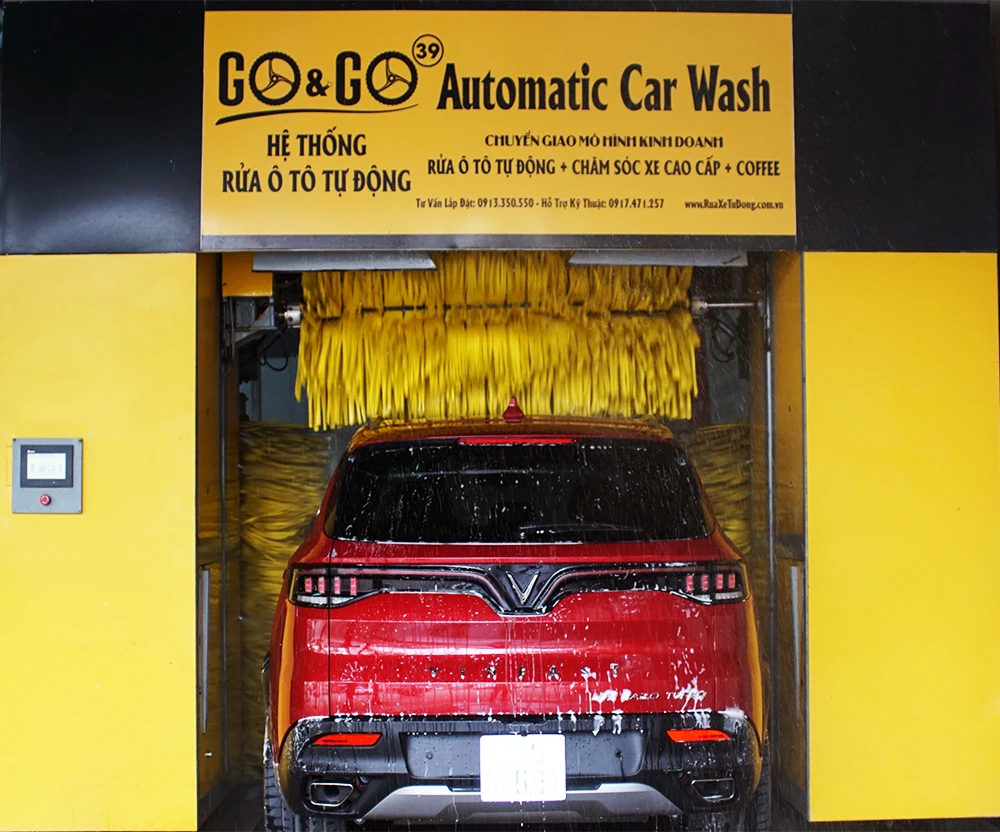 Competitive price with high technology Automatic Wash Car Steam Washing Machine