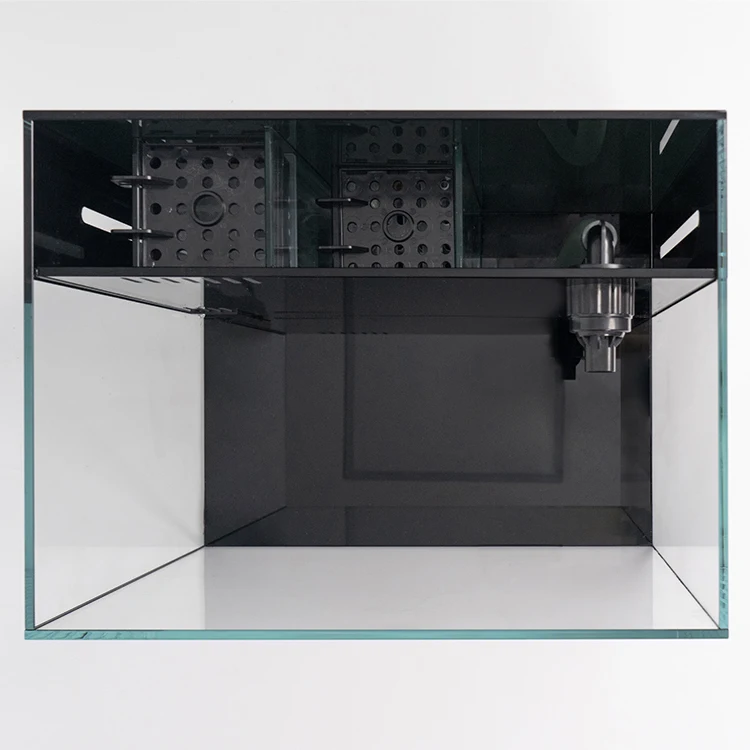 Relaxlines Custom Black Without Base Cabinets Desktop Aquarium Fish Tank Glass Aquarium Tank For Home And Office