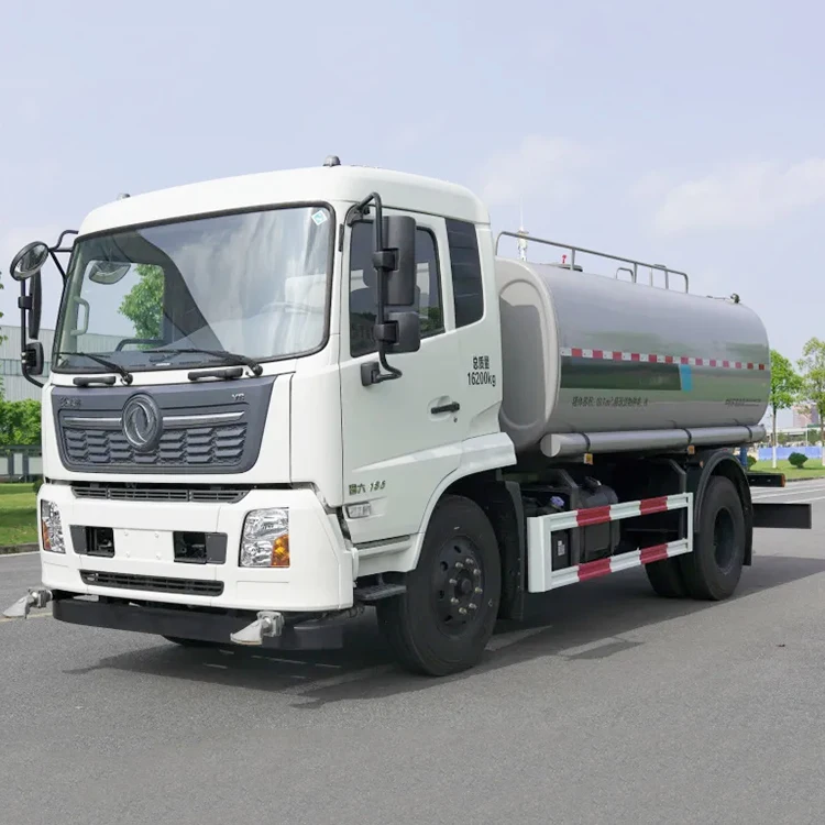 Dongfeng 4*2 sprinkle Water Tanker Truck Bulk Water Carrier 10000 Liters 190hp water pump tanker for hot sale