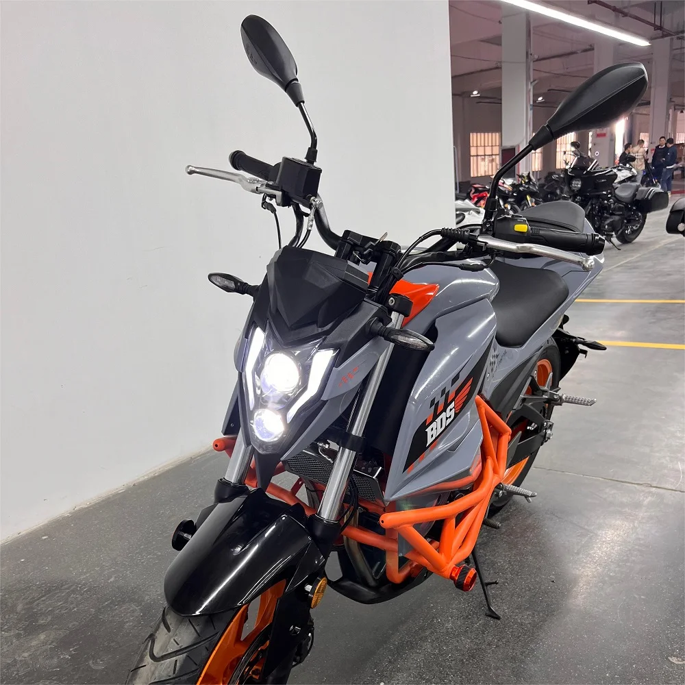 RACING MOTORCYCLE 400CC WATER COOLING Double Cylinder,6 speed water cooled Electric start double Disc brake single Disc brake