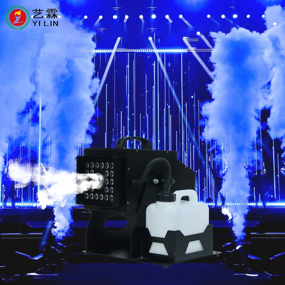 Сценический светильник 3000 Вт низкая противотуманная машина на водной основе Dmx512 сценический грунтовый туман спецэффекты для диджея