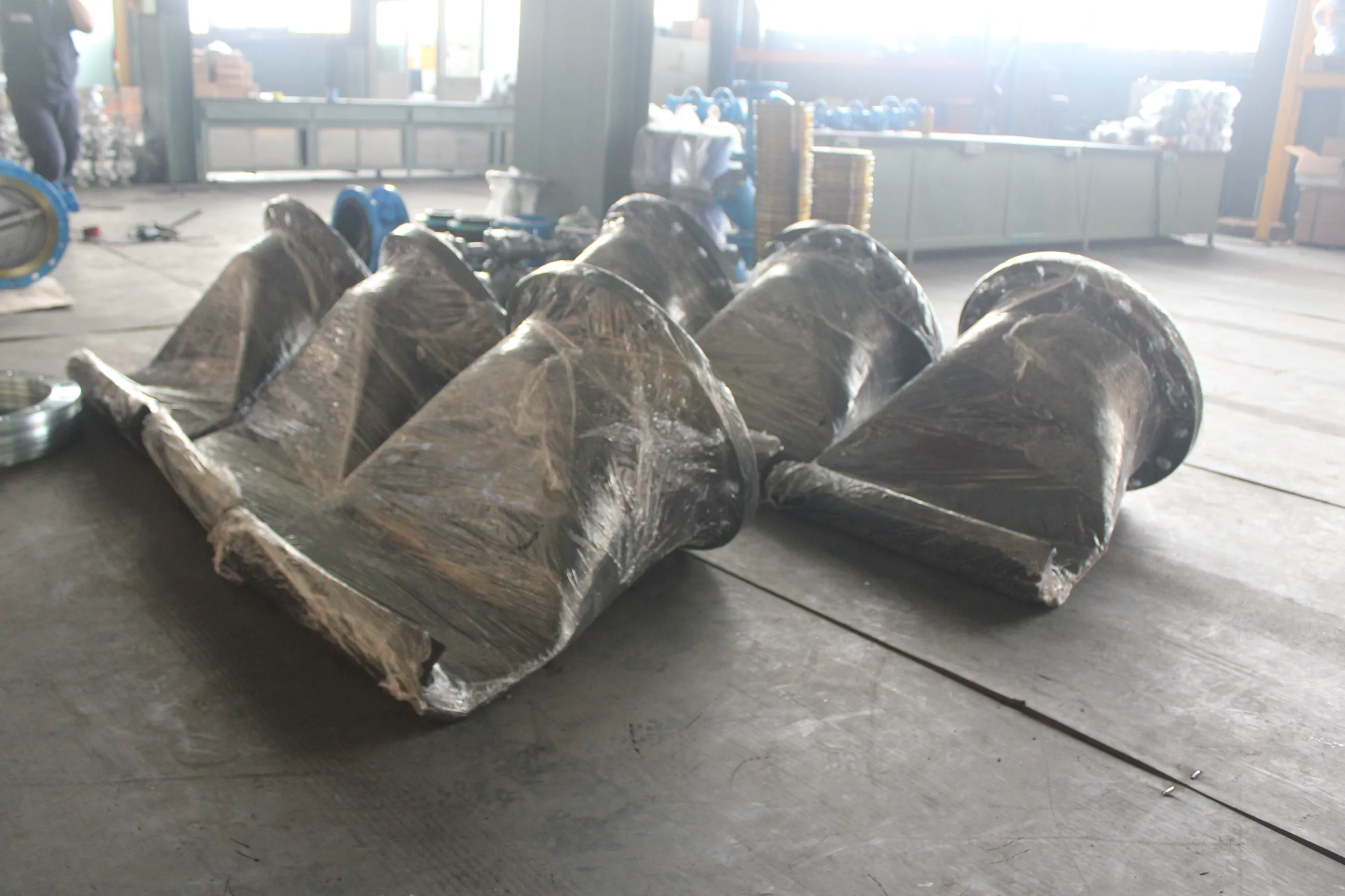 Flange ends rubber duckbill valve