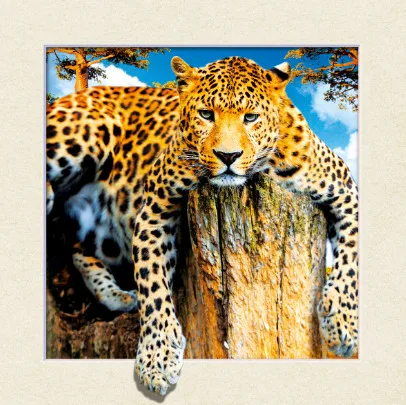 New design 3d stereo pictures of 3d lion picture