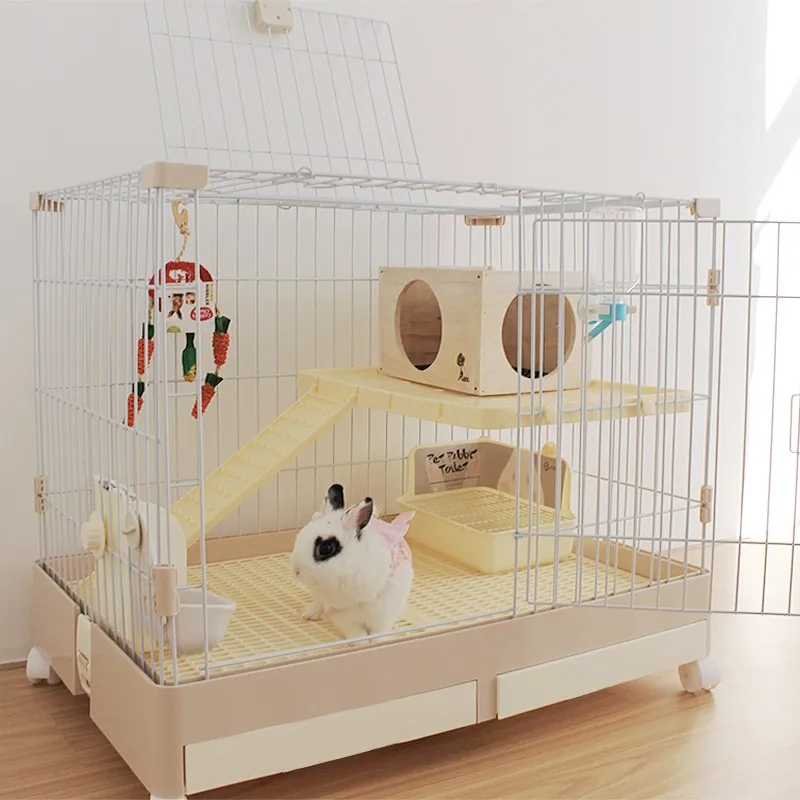 Stainless Steel Cages Wholesale Rabbit Hutch Dog Kennel Jaula Small Animal Cage  rabbit pet cage wholesale large indoor for cat