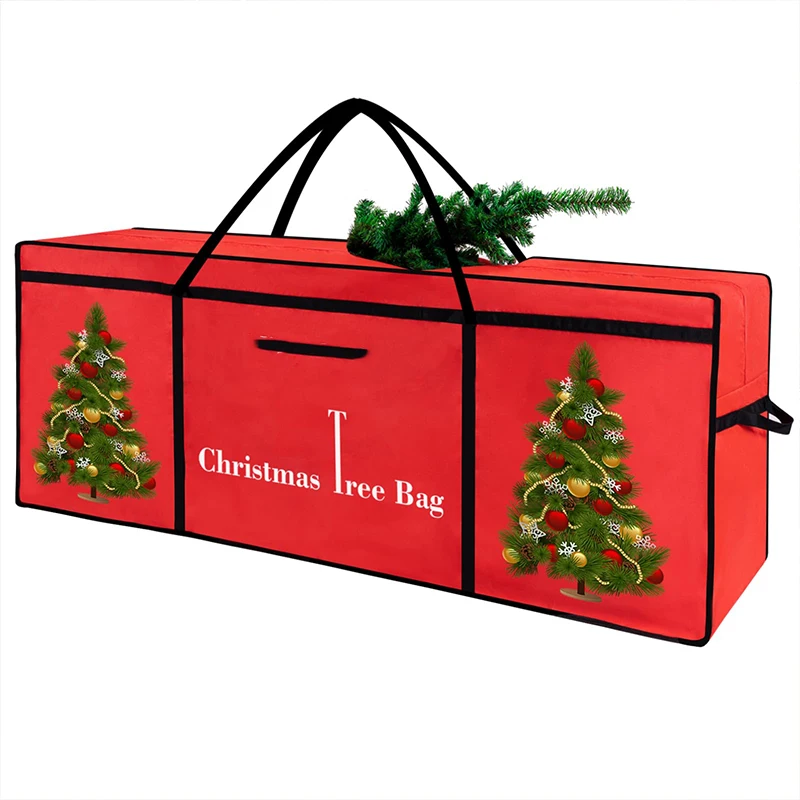 Long Service Life Plastic Christmas Tree Cushion Bag Storage Bags