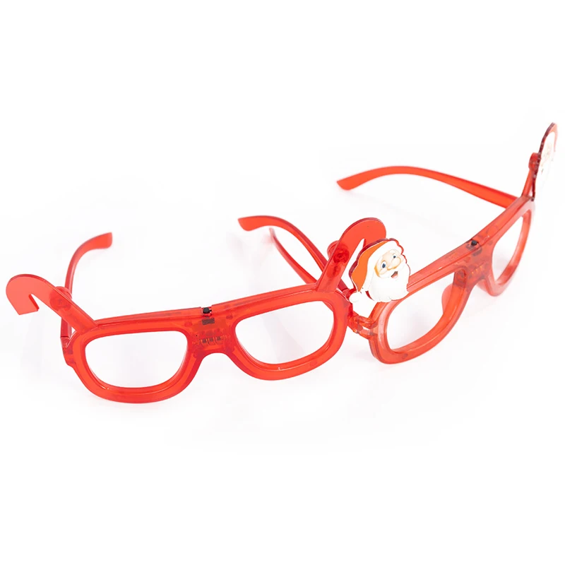 Christmas glass ornaments party decoration gifts Santa Claus and tree glasses 2022 Merry Christmas family toys deer horn