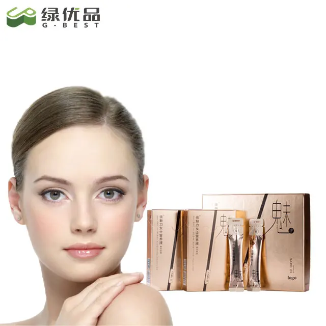 2021 Natural Health Whitening  Peptide & Collagen Drink for Woman Beauty and Skin Care Oral Liquid Functional Drink