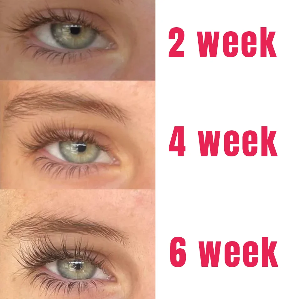 lash and brow hydrating oil free serum Natural Long Thick lash growth serum no hormone Enhancer vegan cruelty free Serum growth