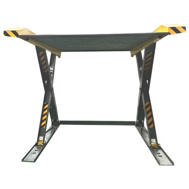 hydraulic parking four post car mechanical lift washing elevator systems