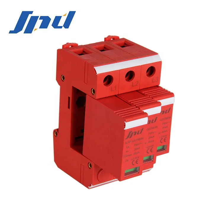 Jinli surge arrester device ac spd power surge protection 750V