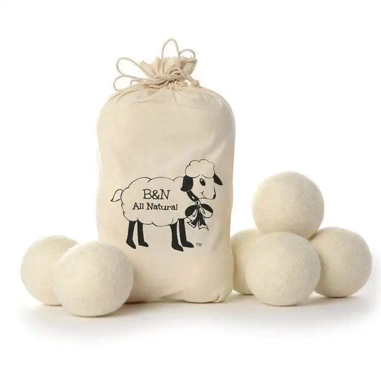 Best Selling Products 2025 Organic Wool Dryer Balls New Trending in USA Private Label for Laundry Washing Machine