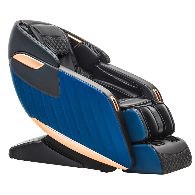 Deluxe top new 4d electric full-body zero-gravity relaxation back music massage chair