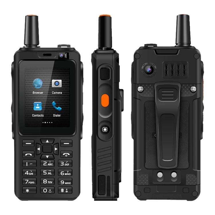Наилучшее качество портативная рация UNIWA F40 POC Защищенный телефон 2 4 дюймов IPS экран с батареей 4000 мАч 1 ГБ оперативной памяти 8