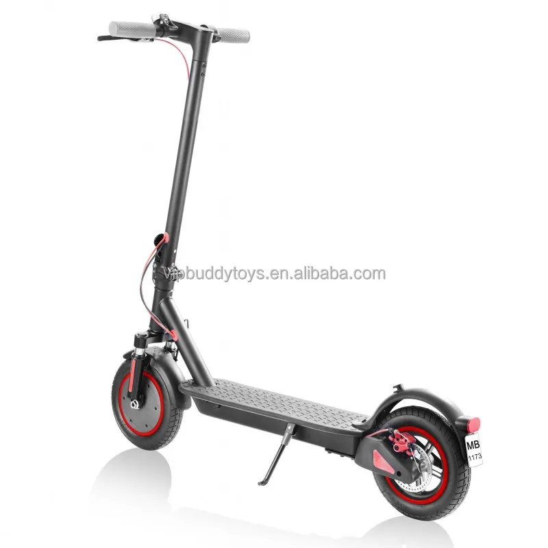 VIP BUDDY Pro Manufacturer Kick Monopattino Electric 350w Brushless Motor Wholesale Foldable 2 Wheel Stand Up Electric Scooter