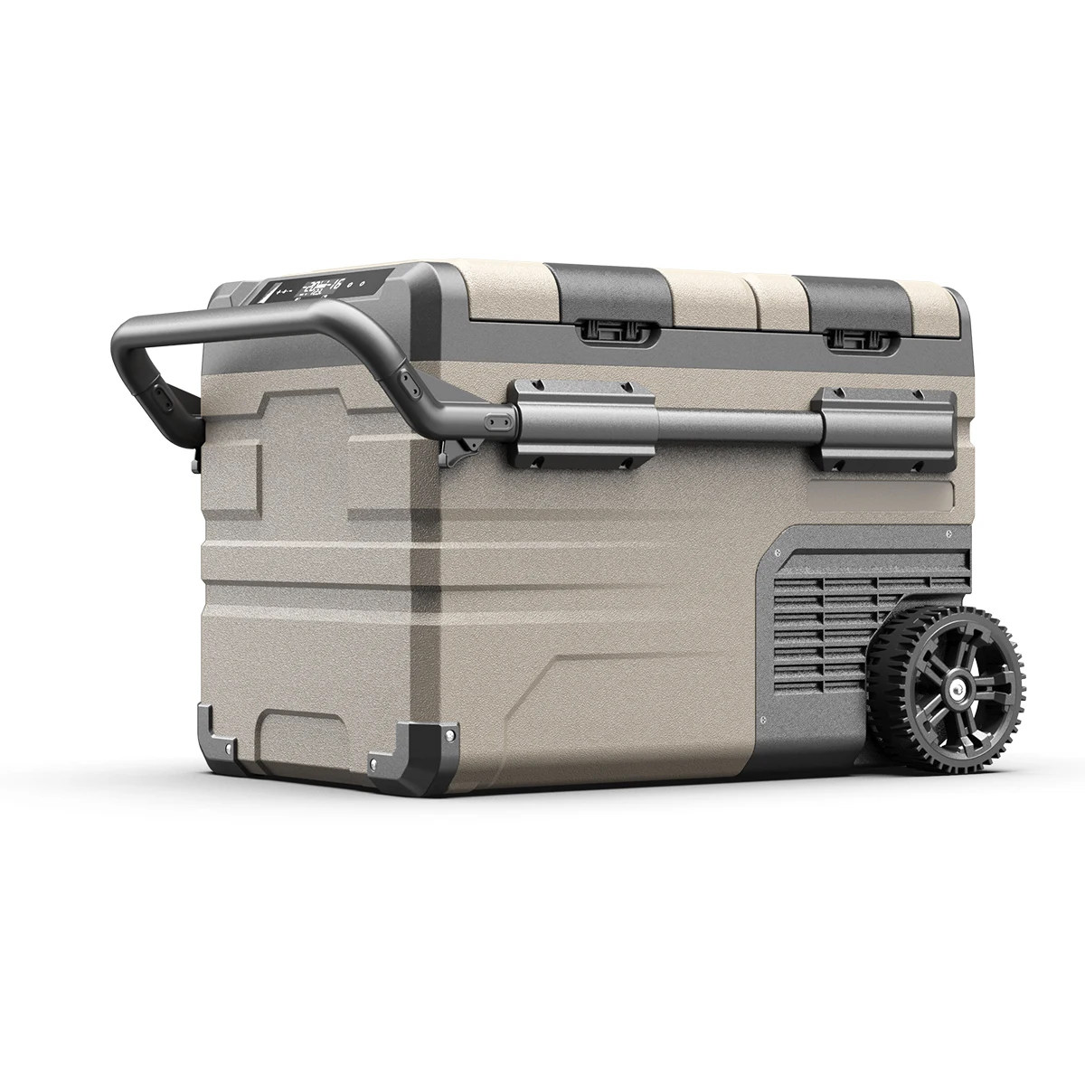 TAW35 small 35L dc Compressor Dual Zone Camping Picnic Car Fridge 12V Portable Electric  Wheels And Handle refrigerator