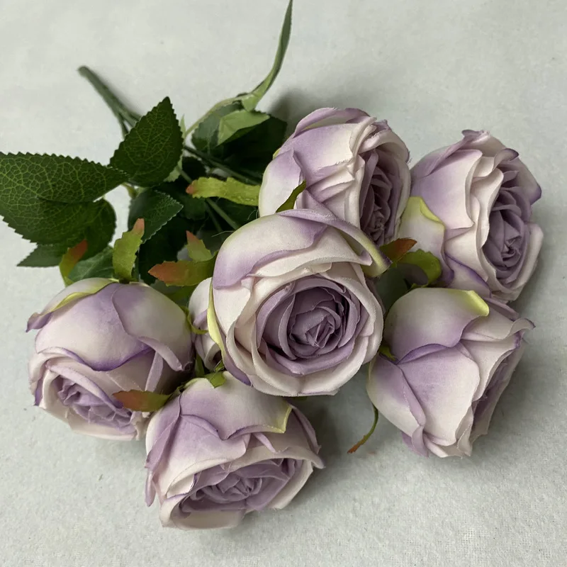 Wedding decorations of simulated rose bouquet home furnishings hotel decoration artificial flowers