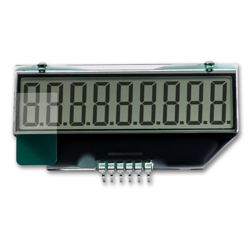 Customized TN LCD 7 Segment LCD Display Module for Water Meter and Petrol Gas Pump