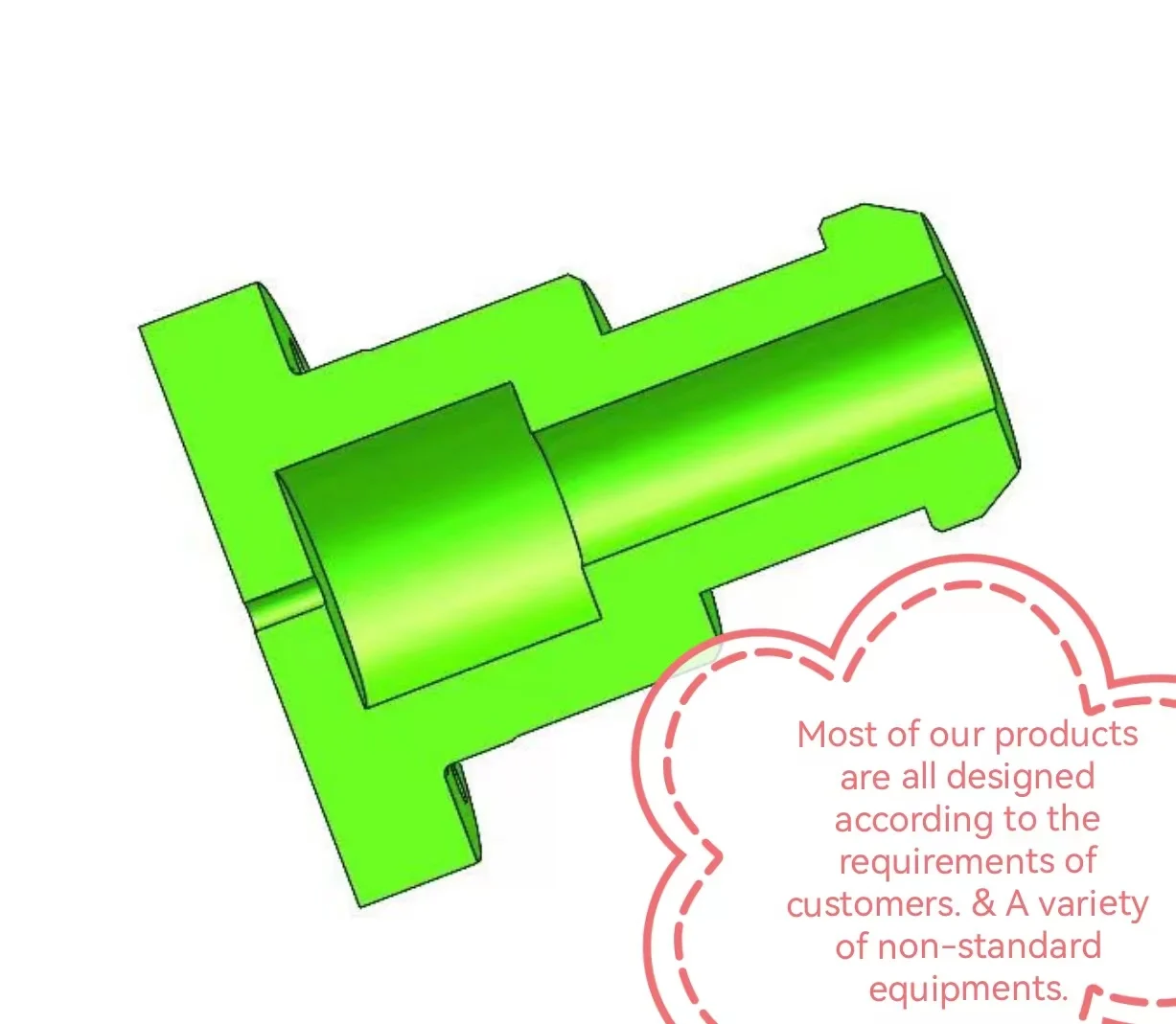 CNC Non-standard equipment manufacturing brake hydraulic cylinder