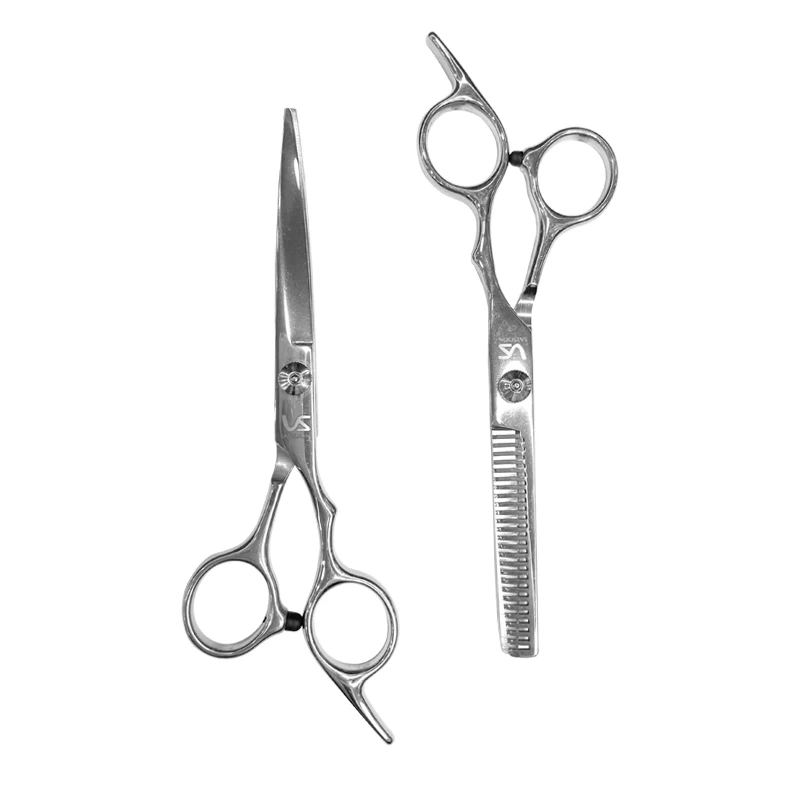 Home Use Hair Hairdressing Scissors Kit Thinning Cutting Scissor Barber Haircut Set