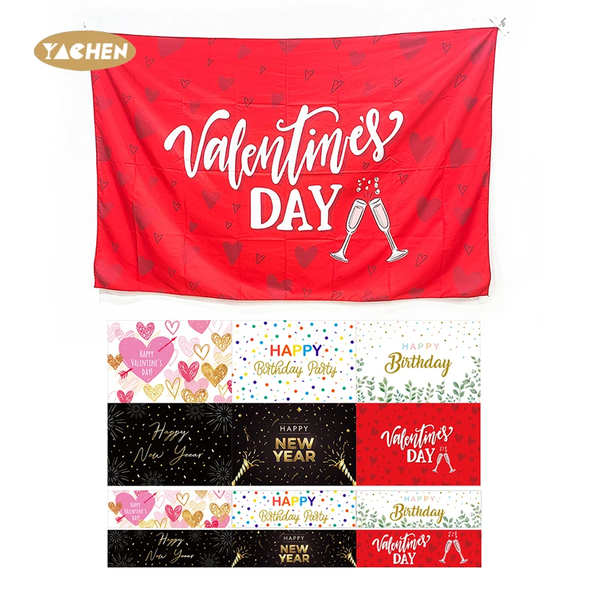 Фон для фотосъемки с изображением Дня Святого Валентина