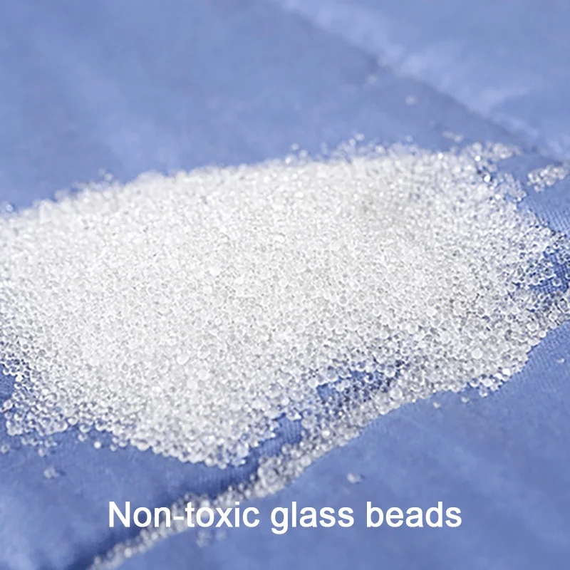 150x200 Cotton Bamboo Cooling Autism Gravity Weighted Blanket For Adult