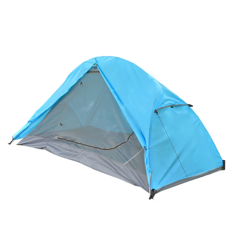 Professional Single Man Ultralight Aluminium Pole Camping Tent Super Lightweight and for Outdoor Hiking