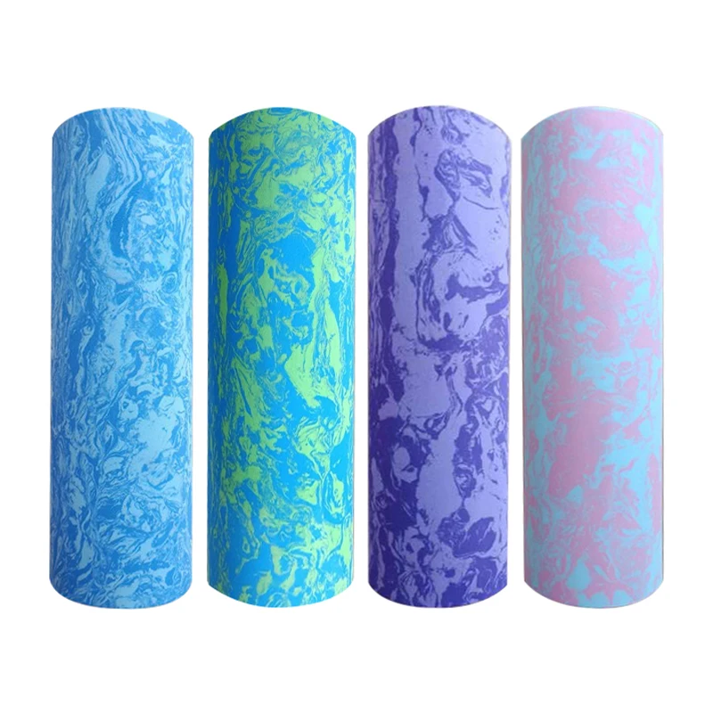 45/60CM Iridescent Cloud High-density Floating Roller GYM Fitness Yoga Foam Roller Pilates Block