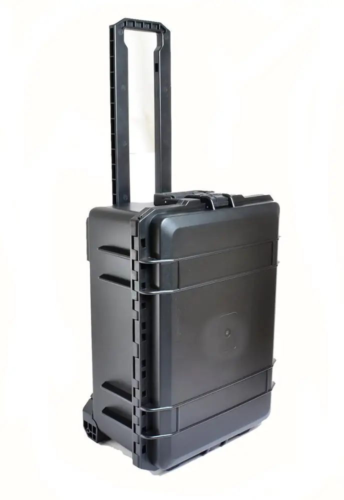 Foam Insert Tool Suitcase Plastic Injection Protective Toolbox Heavy Duty Hard Plastic Trolley Flight Case