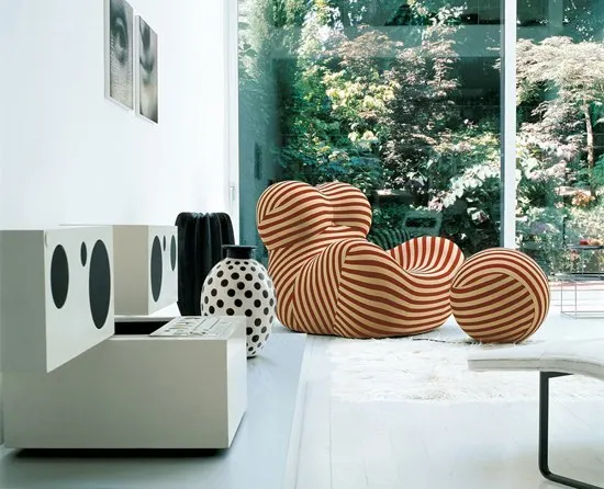 Perfect Color Matched Appealing UP5 Chair Lounge Luxury Fashion Palace