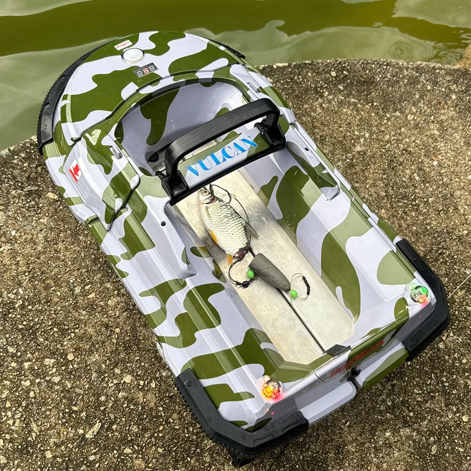 Boatman Vulcan Carp Fishing Boat With Camou Color Long Fishing Distance