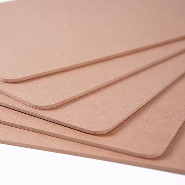 E1 E2 grade Fibreboard MDF Medium density board for furniture