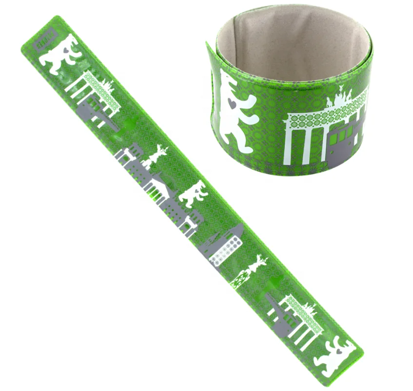 promotion advertising new product pvc cheap slap bracelets Slap Band