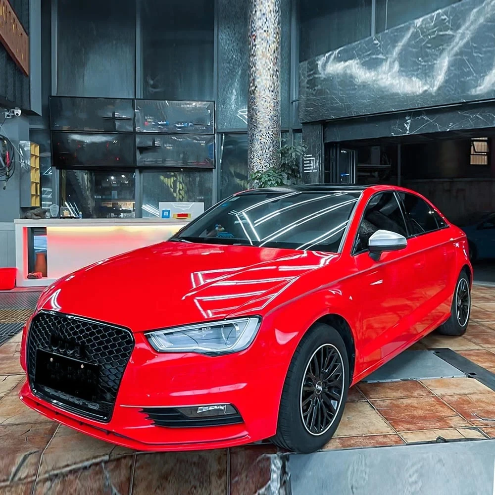 KOOPPF Gloss red TPU Color PPF Long-Lasting Vividness car Colorful paint protection film