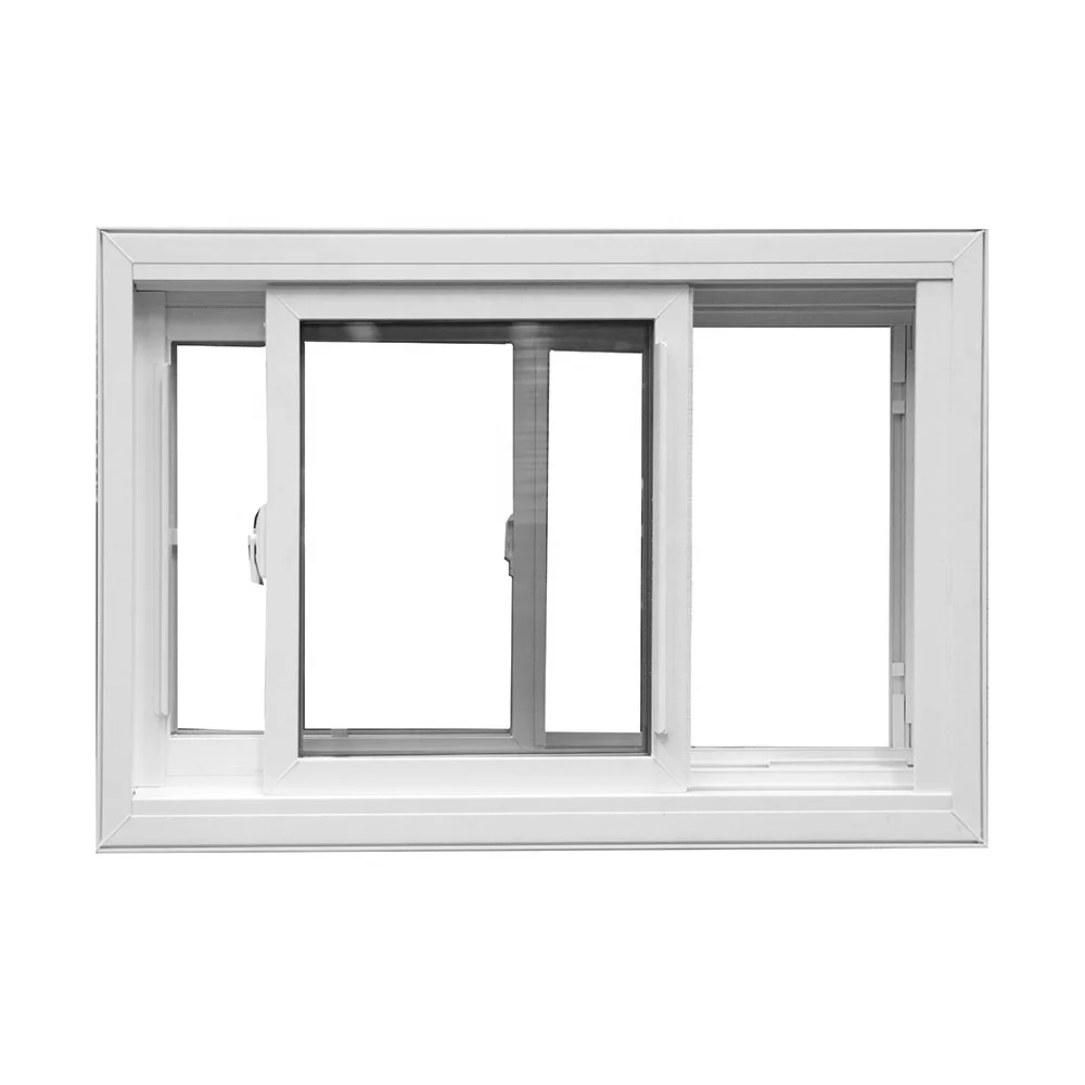 2 Tracks New Design Aluminum Sliding Window Manufacturers