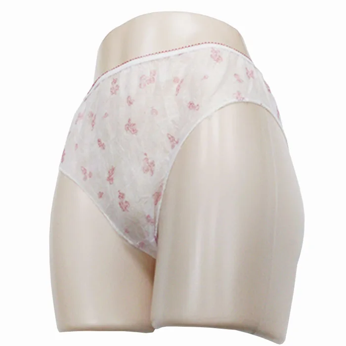 Hotel Hospital Massage For Travel Spa Disposable Woman Panties Nonwoven Underwear For Women