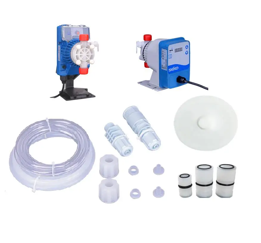 Seko Dosing pump Spare Parts Accessory Suction  and Discharge valve/injection valve/Foot valve/diaphragm