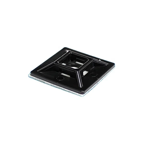 Nylon Adhesive Wire Saddle Cable Clamp Wire Organizer Wire Rope Clip 3M Adhesive Injection  Pa66,plastic 19*19mm CN;JIN