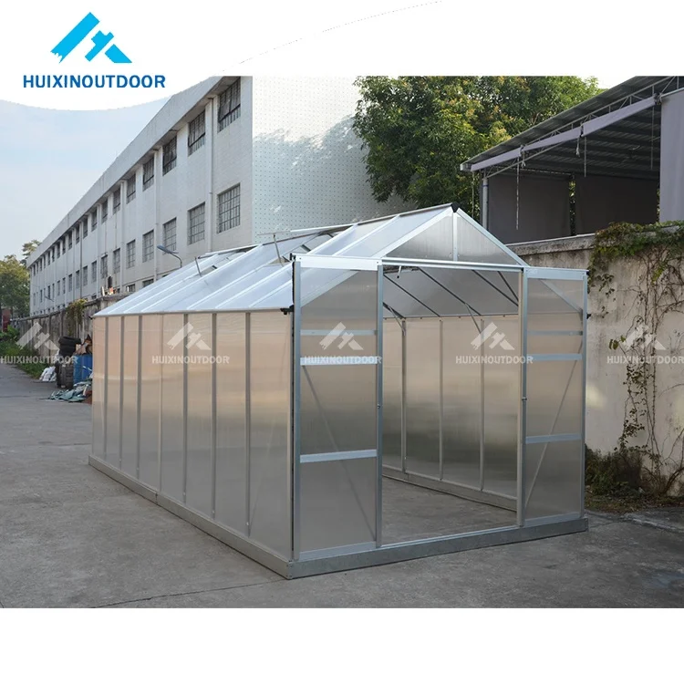 All Season Poly Carbonate Green House Kit Garden Small For Home Use Polycarbonate Greenhouse