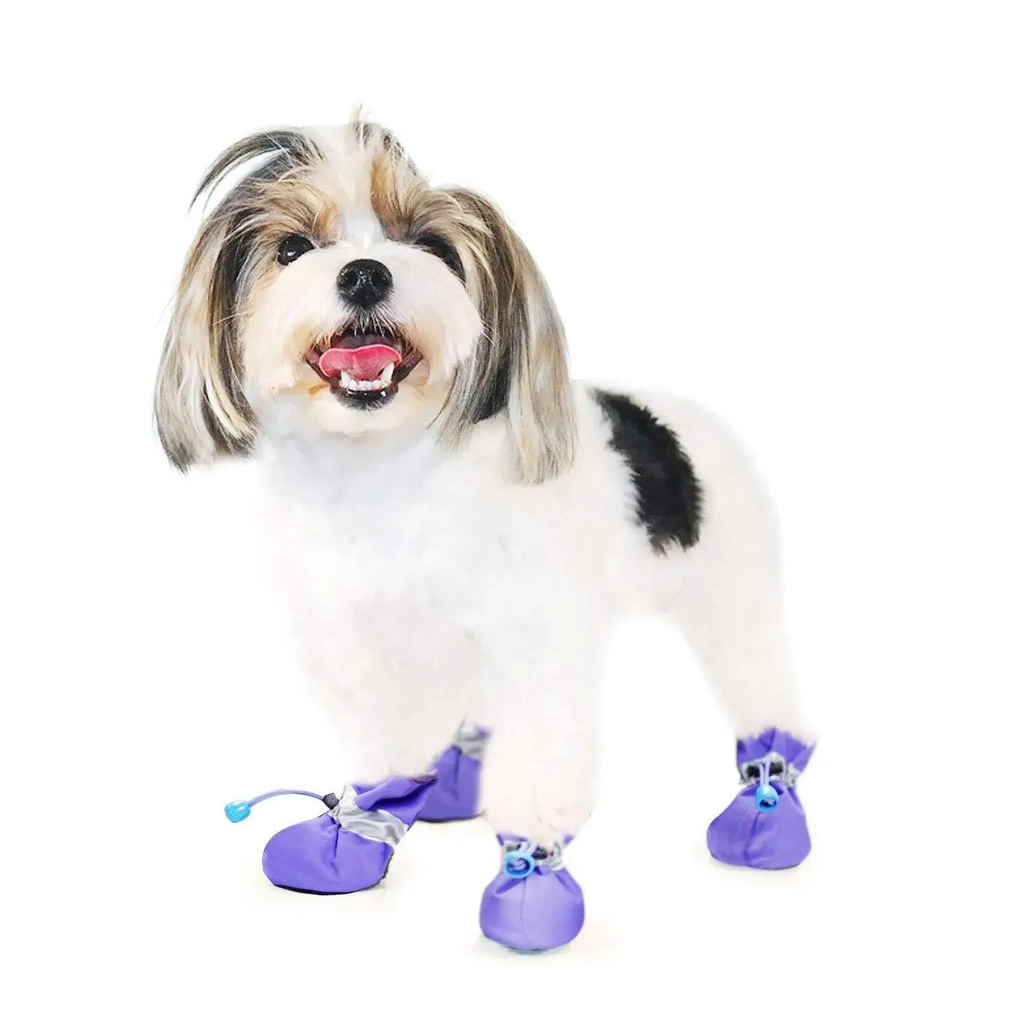 Amazon Best Selling Paw Protection Indoor Outdoor Wear Anti-Slip dog socks Custom Logo Pet Dog Boots Dog Shoes