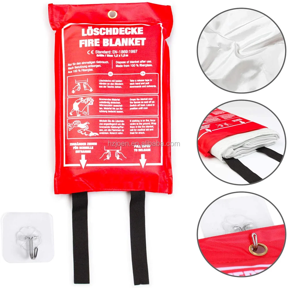 
Price of fiberglass emergency fire resistant blanket manufacturer EN1869:2019 