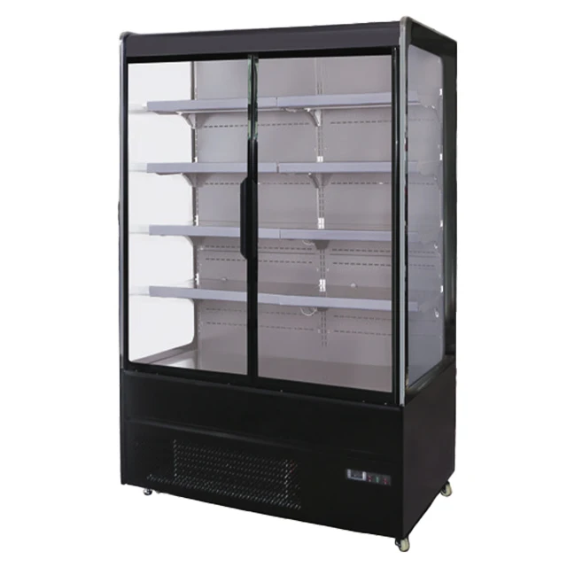 Yogurt Cold Drink Multidecks Self Service Supermarket Refrigerator Beverage Cooler Multideck Open Chiller