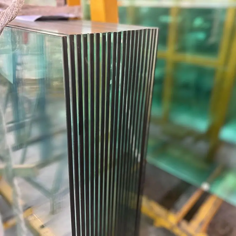 Glass from china 12 mm tempered glass balcony railing Applied bathroom partition canada