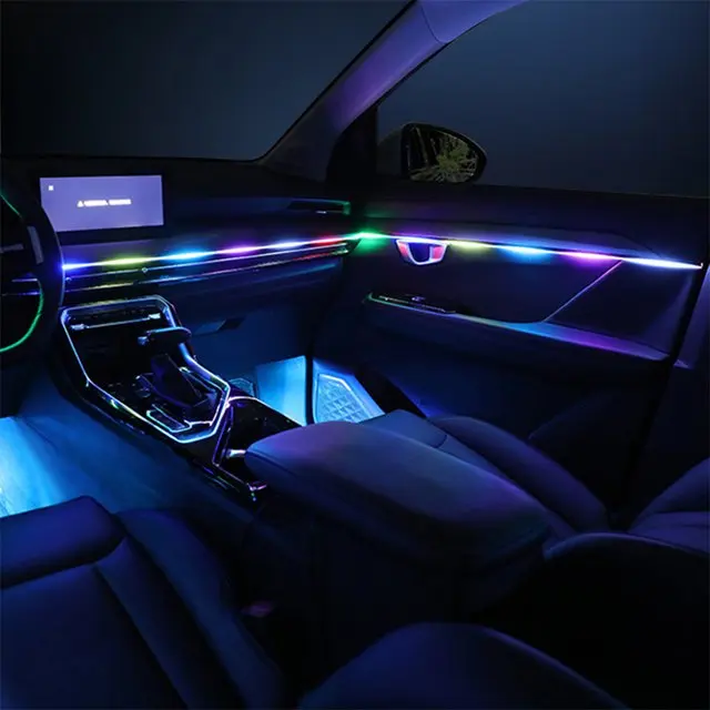 Streams RGB Symphony ambient lighting car acrylic strip interior universal led lights for car