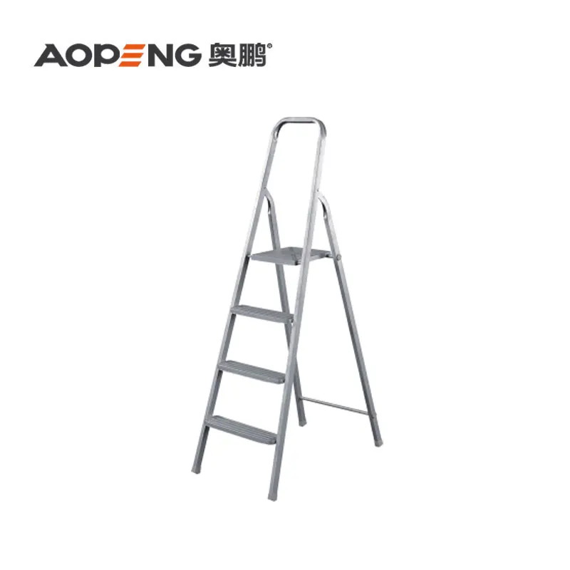 Aopeng Safety and lightweight 8 narrow step steel folding ladder