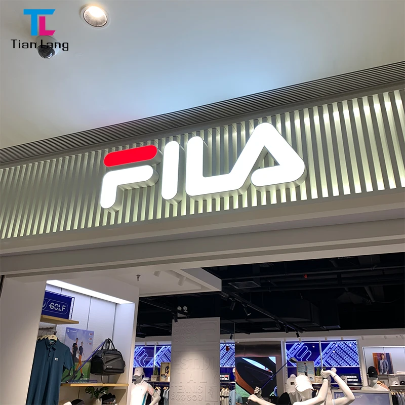 Custom Backlight Logo Shop Decoration 3D Backlit Letters Salon Signs For Business Acrylic Sign