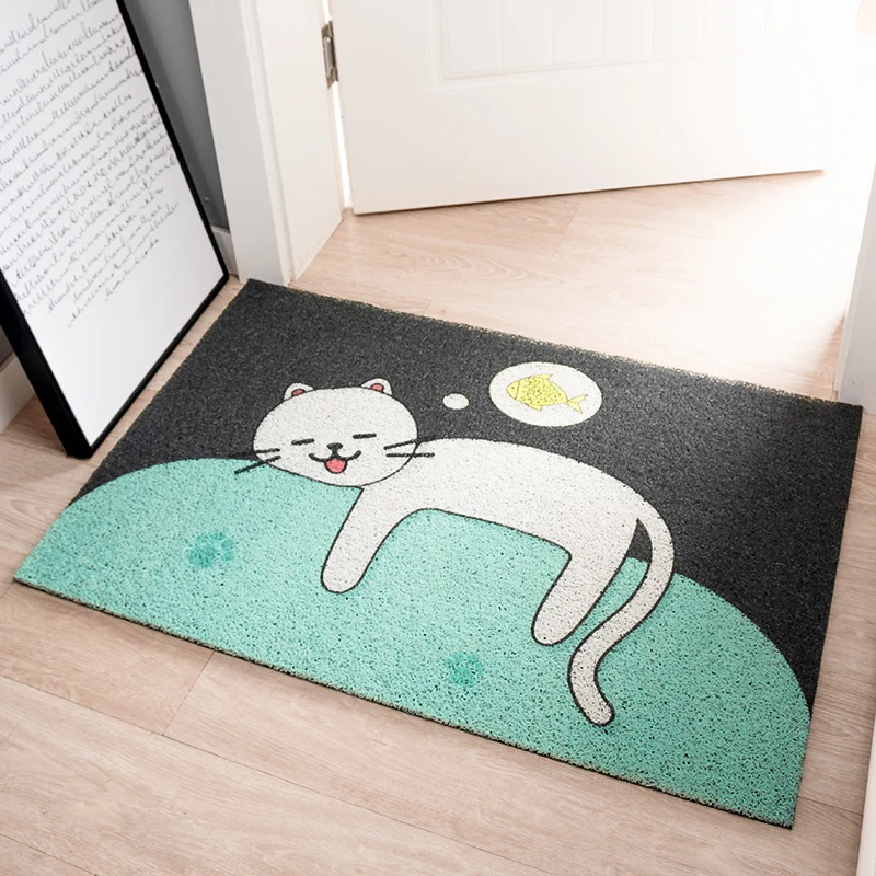 Modern Machine Made Durable Anti-bacteria Welcome Mat Indoor Floor Mat House Floor Hype Door Mats