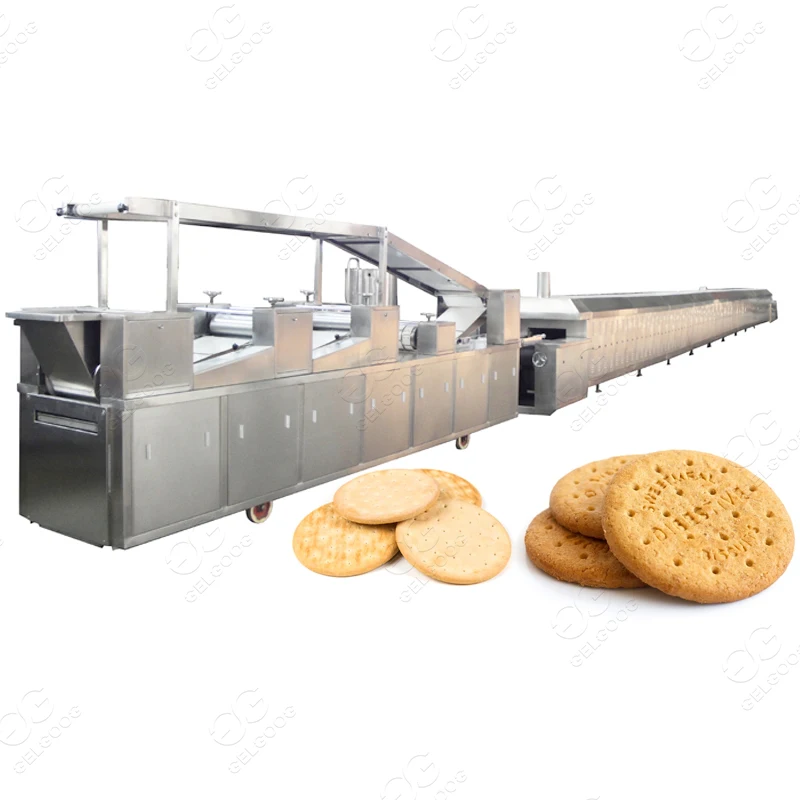 Industrial Cookie Making Soft And Hard Biscuit Production Line Automatic (1600132526427)