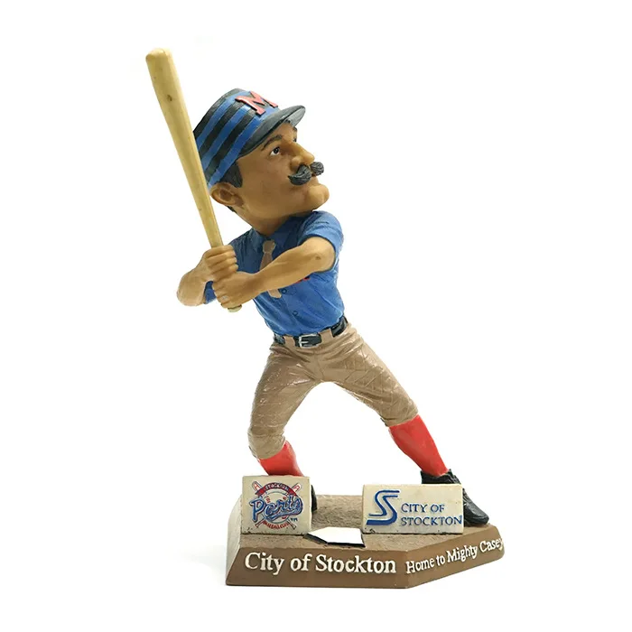 Customize Resin Athletes Bobble Head Baseball Sports Player Bobblehead Figurines Personalized