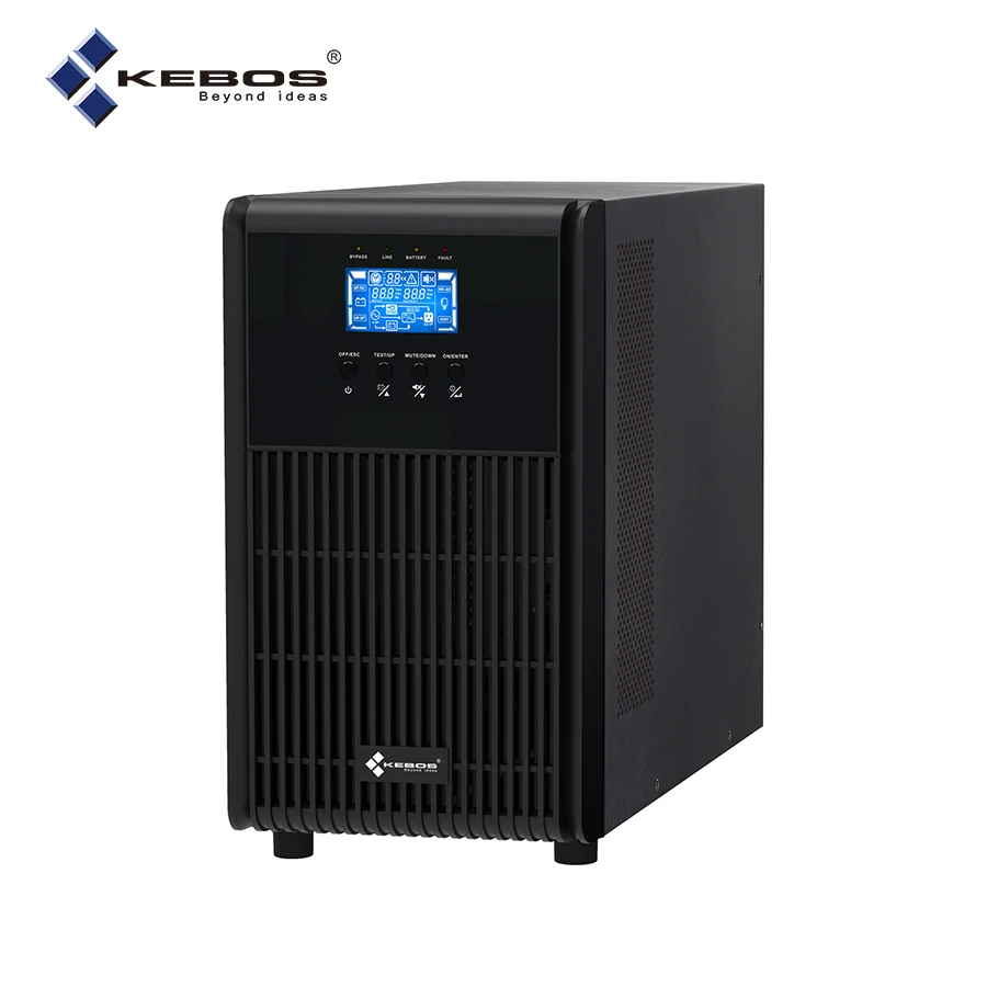 Kebos KH11 Plus 3K(L) 1 кВА 2 3 6 10 однофазный чистый синусоидальный онлайн-ап с портами SNMP USB RS232